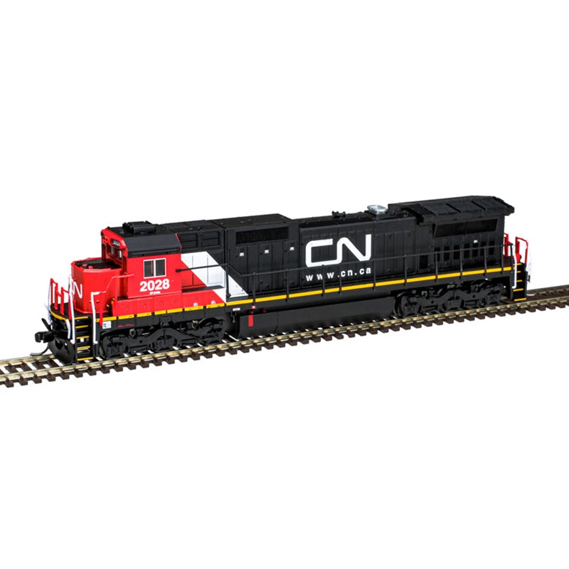 N Scale DASH 8-40C Canadian National #2017 Master Silver 40005650